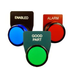 22mm legend plates